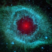 Схема вышивки «Космический глаз»