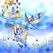 Схема вышивки «Детская»