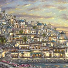 На побережье