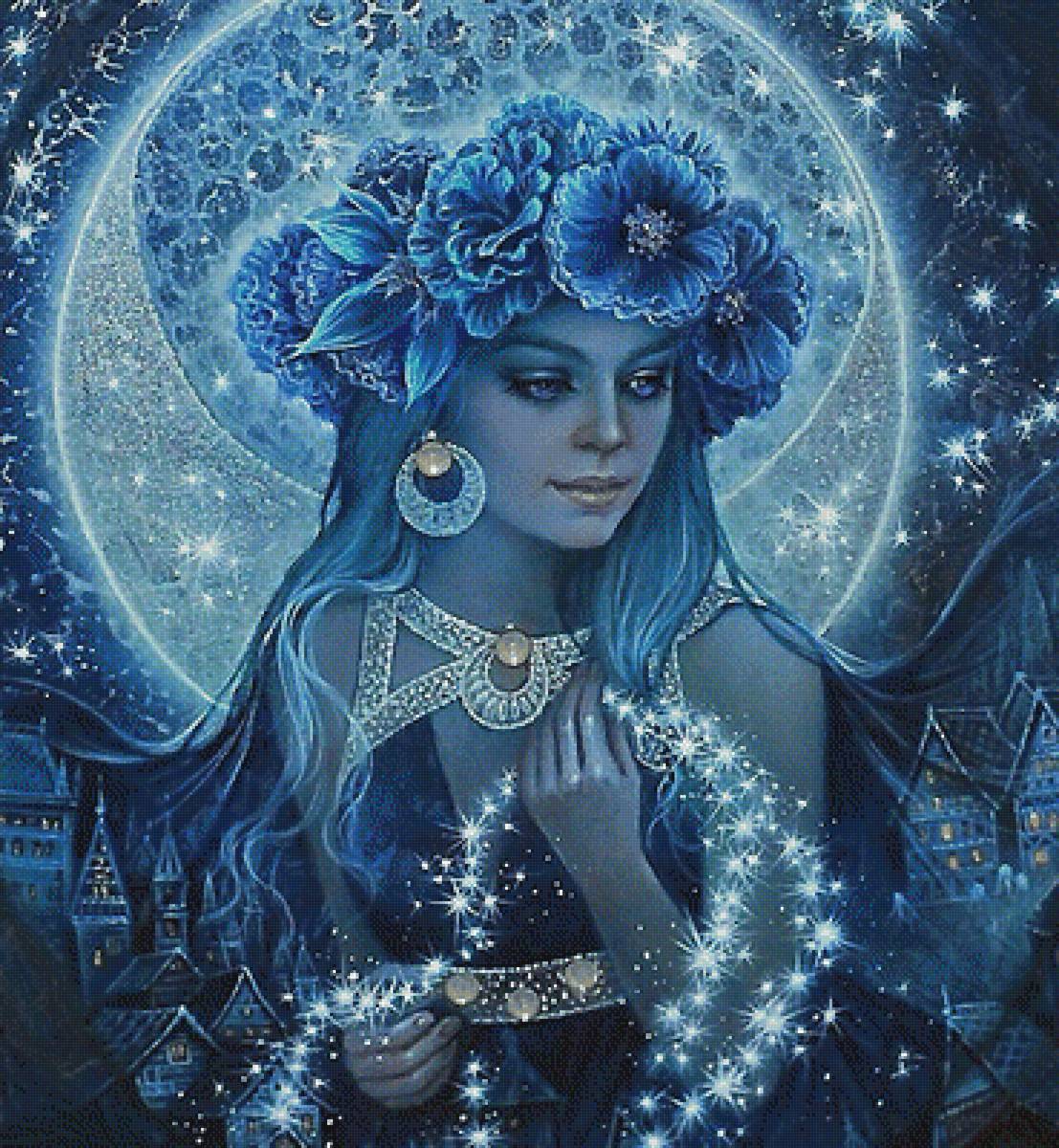 Девушка Зима - предпросмотр