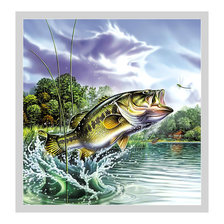 Схема вышивки «Рыба.»