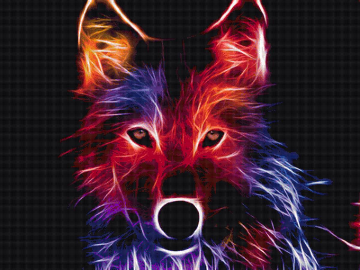 Лиса - лиса, яркий - предпросмотр