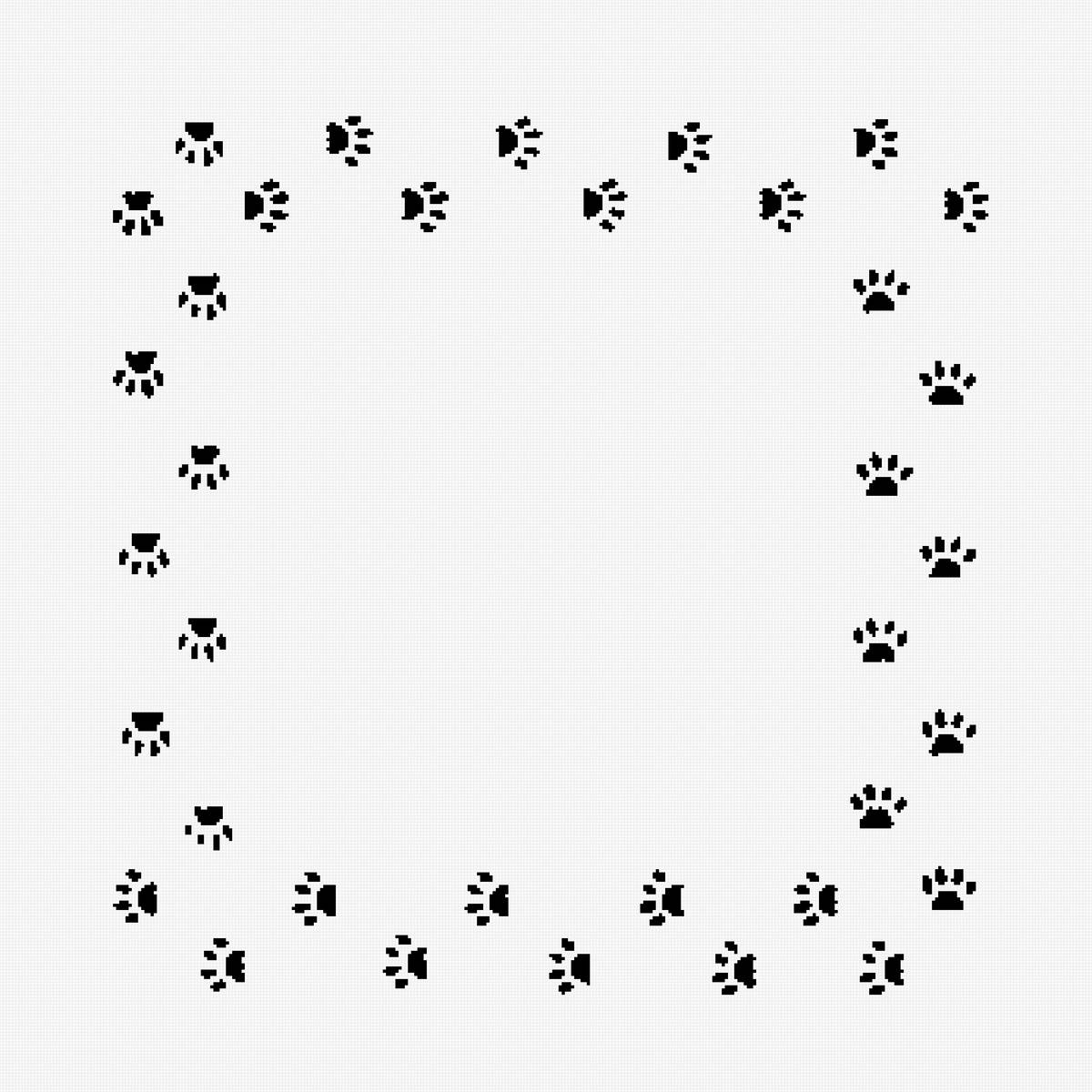 Zampette gatto mono - monocolore - предпросмотр