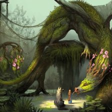 Схема вышивки «ДРАКОНЫ»