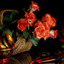 Схема вышивки «натюрморт»