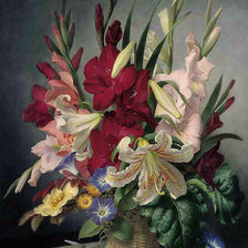 Схема вышивки «букет»