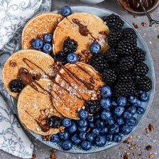 Схема вышивки «Оладушки»