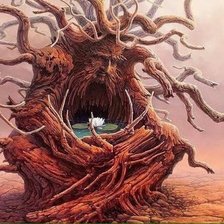 Схема вышивки «дерево»