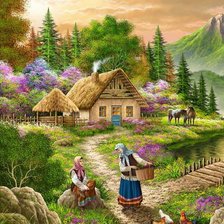 Схема вышивки «gamta»