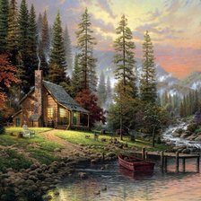 Домик в лесу