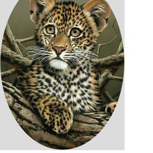 Схема вышивки «Леопардик.»