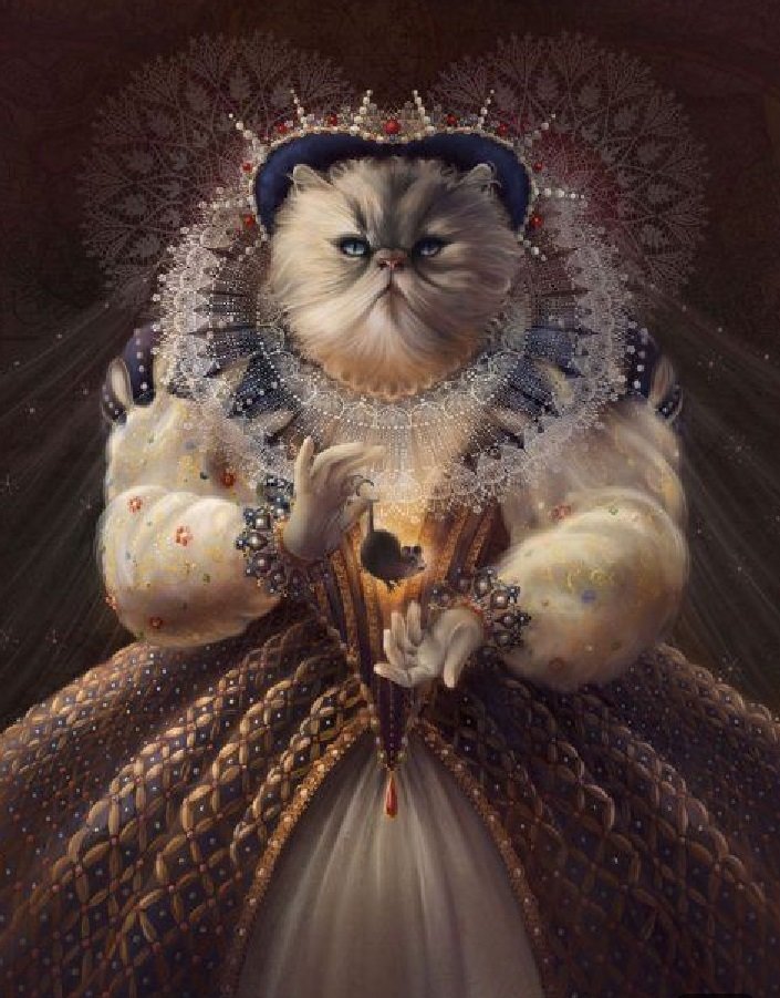 Баронесса - котики, животные - оригинал