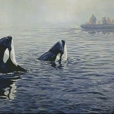 Схема вышивки «Знакомство»