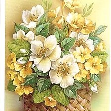 Схема вышивки «цветы»