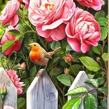 Схема вышивки «цветы»