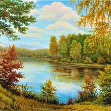 Схема вышивки «осень»