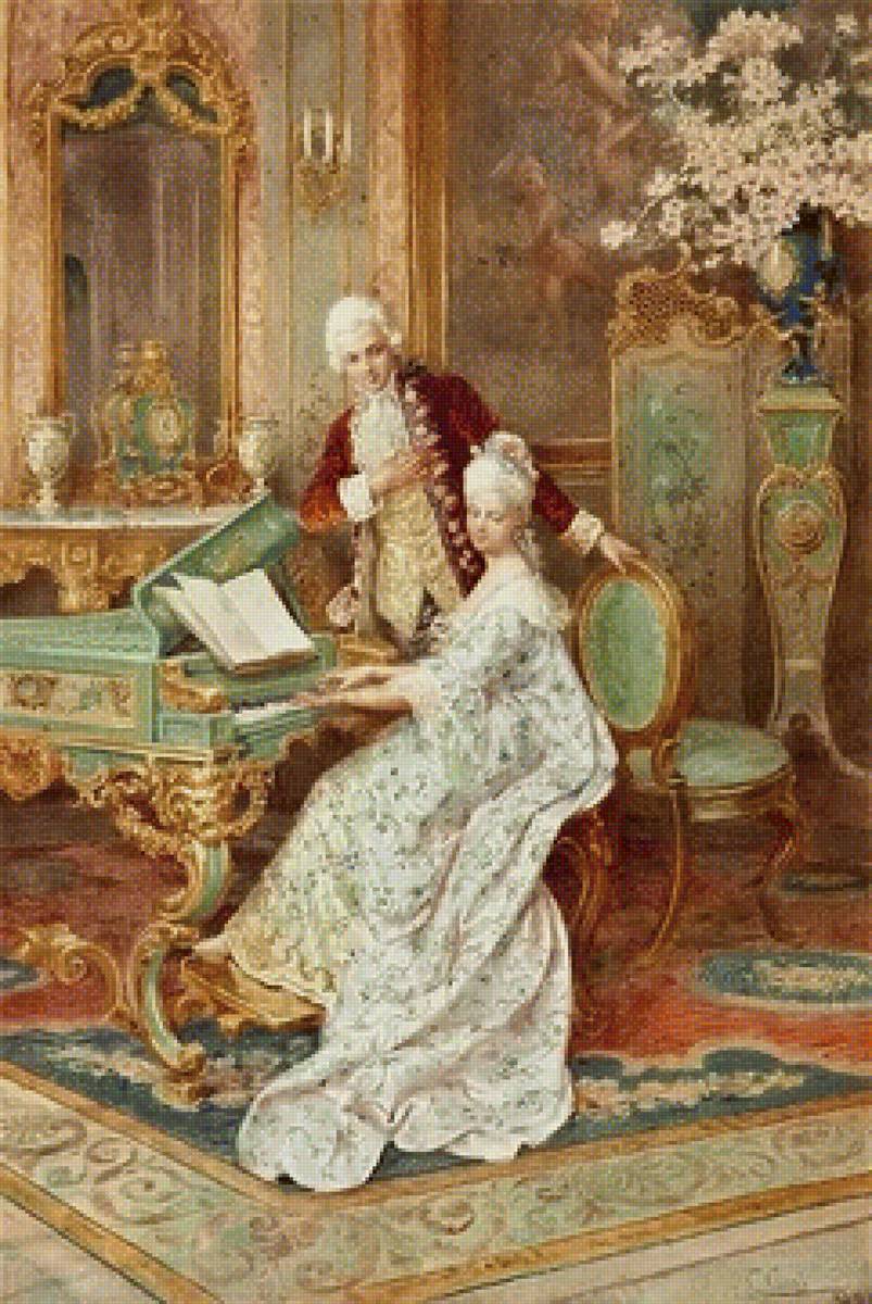 дуэт - галантный век - предпросмотр