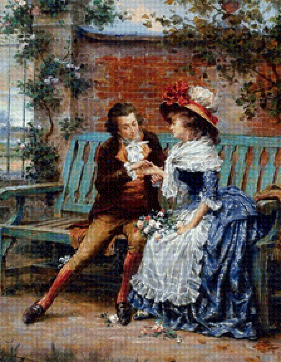 свидание - галантный век - предпросмотр