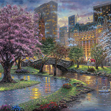 Схема вышивки «Градски пейзаж»