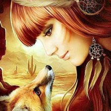 Схема вышивки «lape»