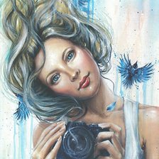 Схема вышивки «акварель»