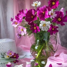 Схема вышивки «цветы»