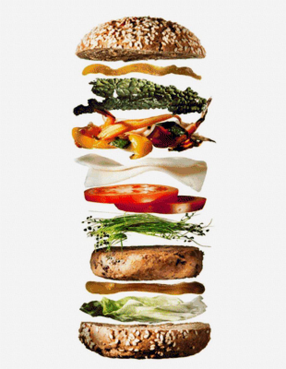 ГАМБУРГЕР - фаст-фуд - предпросмотр