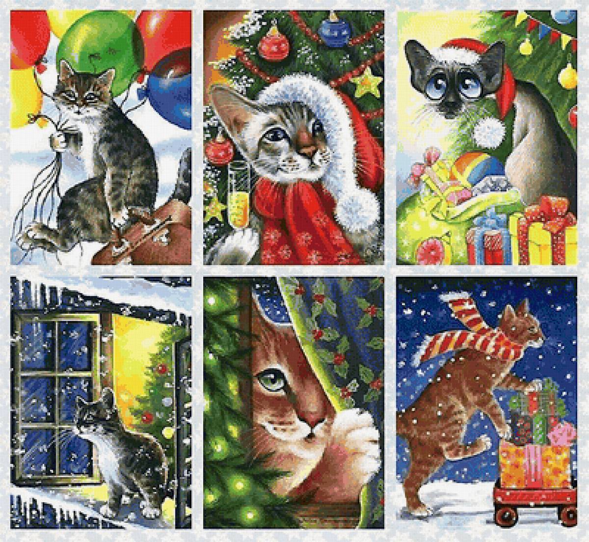 Новогодний коллаж - предпросмотр