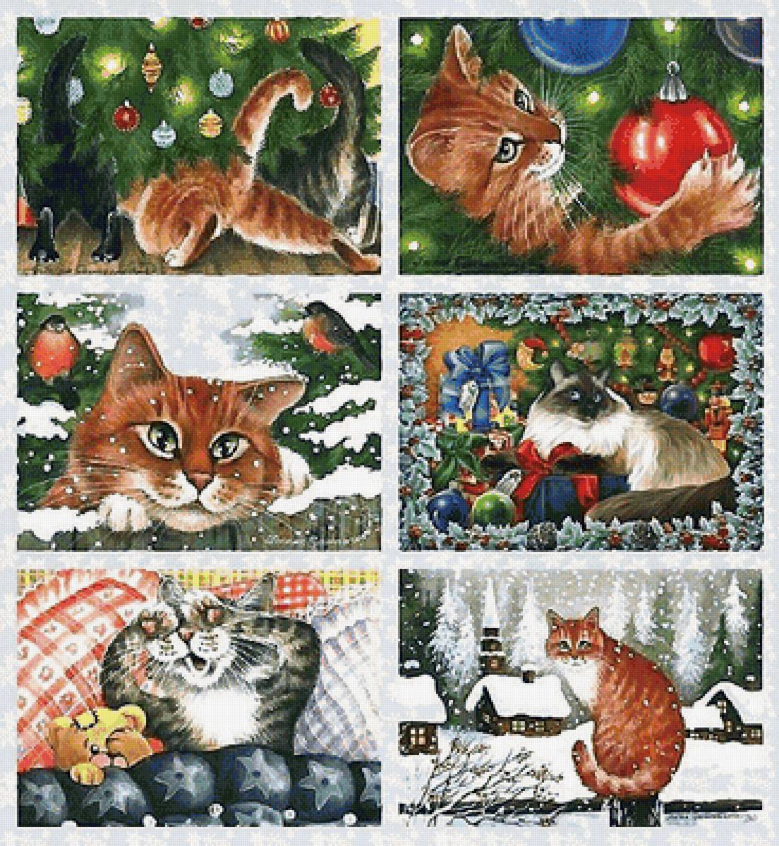 Новогодний коллаж - предпросмотр