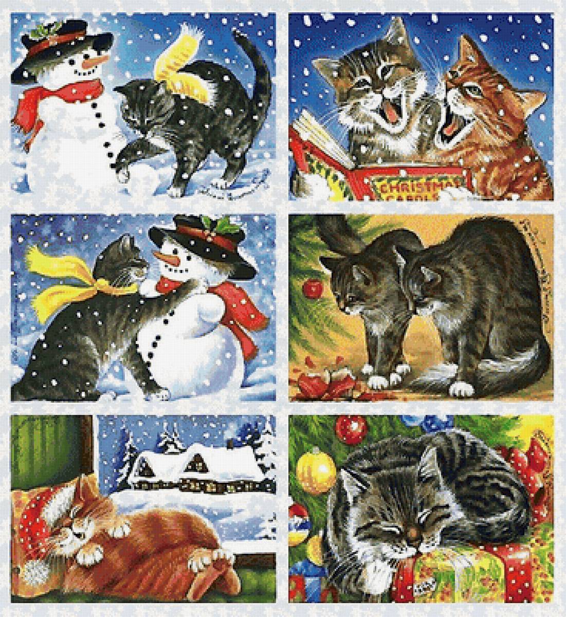 Новогодний коллаж - предпросмотр