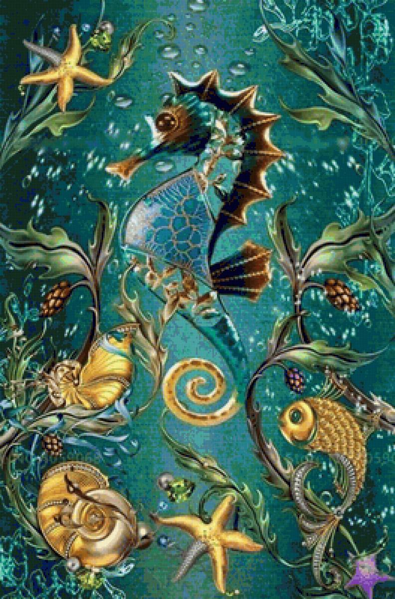 морской конек - предпросмотр