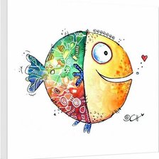 Схема вышивки «рыба»