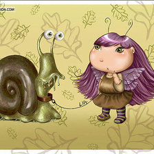 Схема вышивки «девченки»