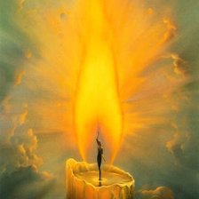 Схема вышивки «СВЕЧА»