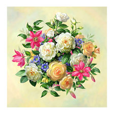 Схема вышивки «Цветы.»