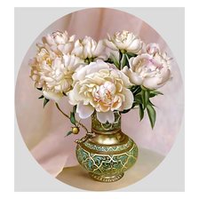 Схема вышивки «Букет пионов.»