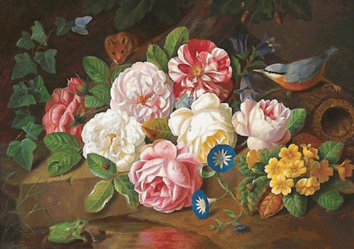 цветы у ручья - предпросмотр