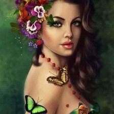 Схема вышивки «Belleza»