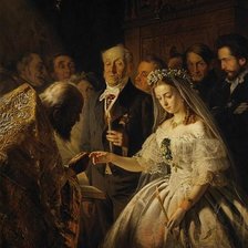 Схема вышивки «неравный брак»