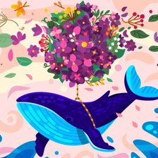 Схема вышивки «Букет»