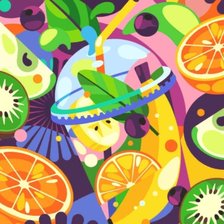 Схема вышивки «Вкусный натюрморт»