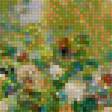 Предпросмотр схемы вышивки «A Corner of the Garden with Dahlias.» (№1960182)