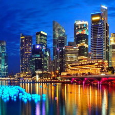 Схема вышивки «Город»