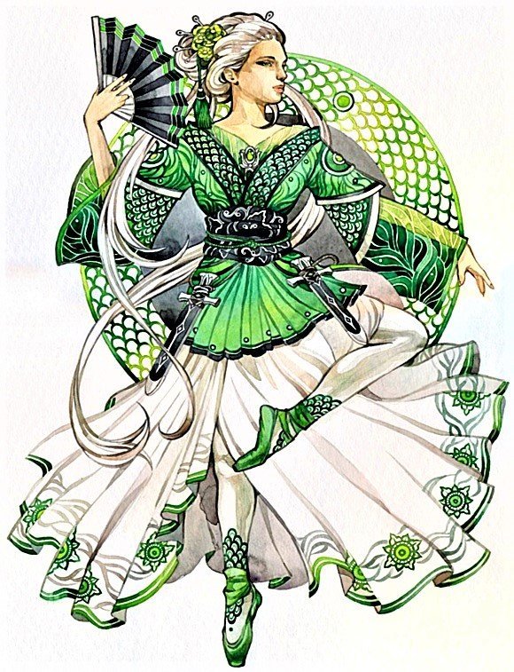 узоры - балет дуэт - оригинал