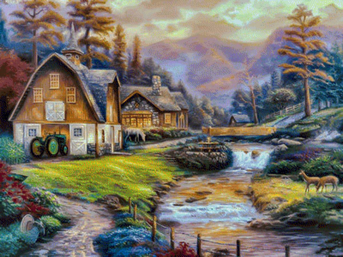 Appalachian Trail- - chuck pinson painter.landscapes.animals. - предпросмотр