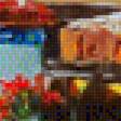 Предпросмотр схемы вышивки «Barcelona Flower Market.» (№1960613)
