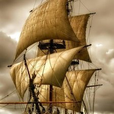 Схема вышивки «морской сюжет»