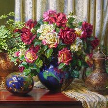 Схема вышивки «натюрморт»