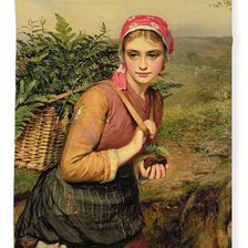 Схема вышивки «девушка»