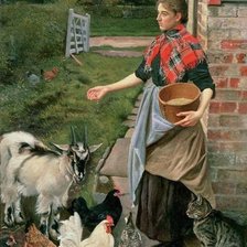 Схема вышивки «ДЕРЕВЕНСКИЙ СЮЖЕТ»